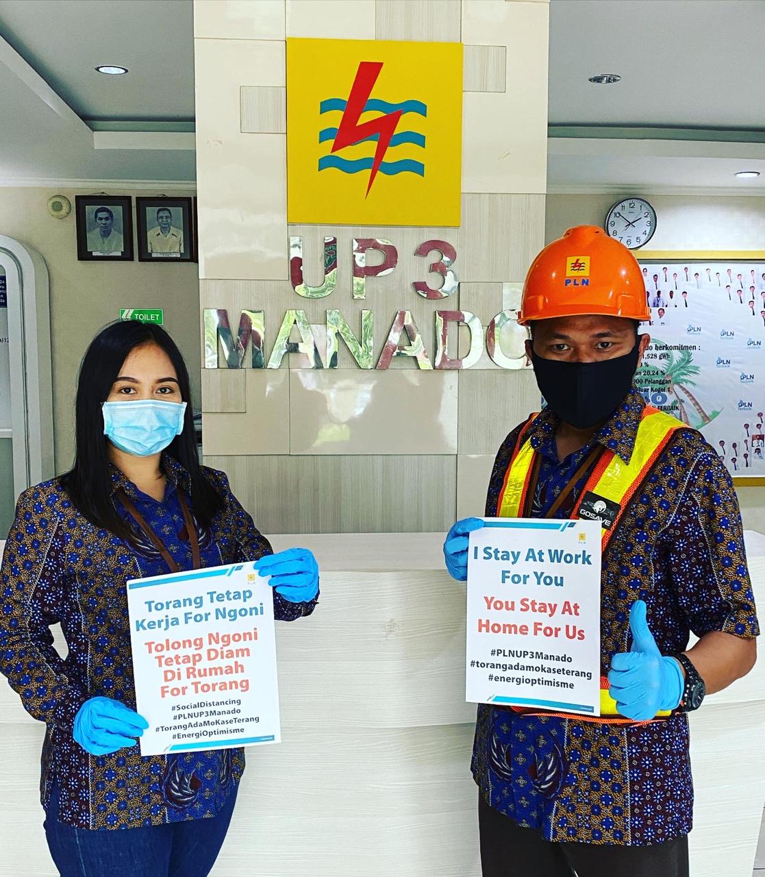 Konsisten Melayani, UP3 Manado Minta Dukungan Masyarakat